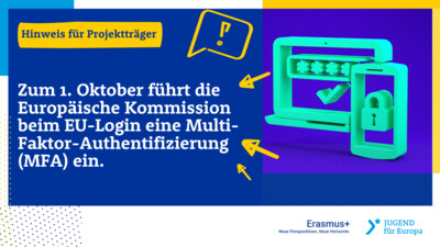 EU-Login: Multi-Faktor-Authentifizierung für das Beneficiary Module